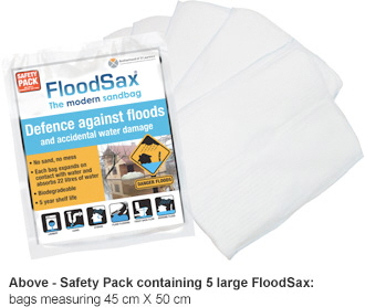 FloodSax Safety Pack